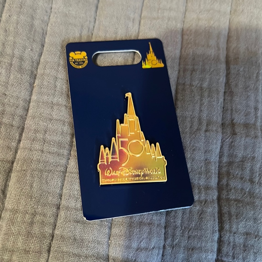 Disney trading pin 50th anniversary